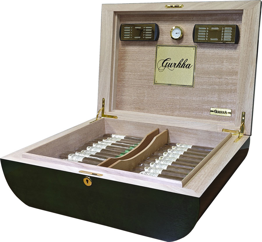   Gurkha Heritage Kingsman Figurado Natural Humidor