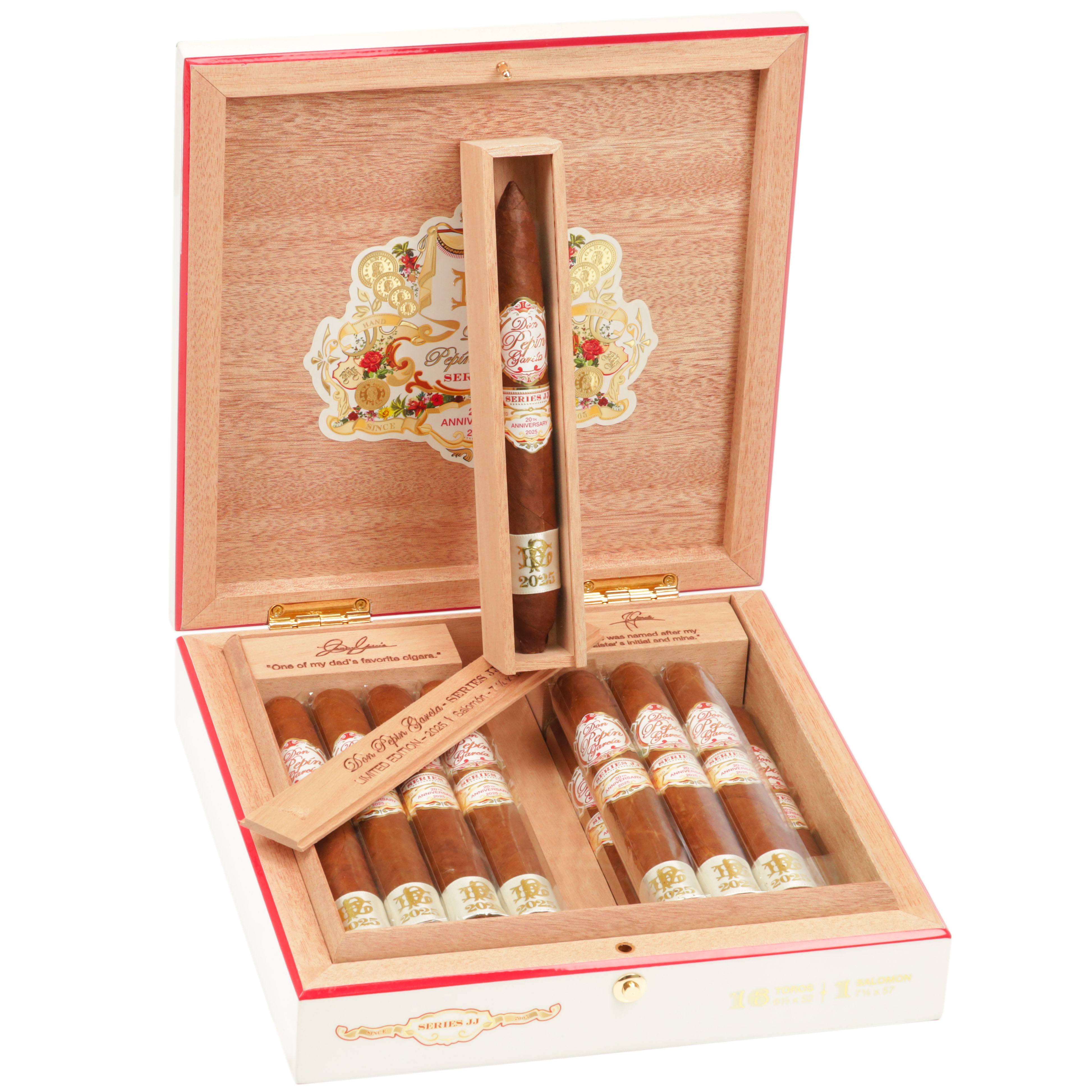    SET 17 My Father Don Pepin Garcia Serie JJ 20th Anniversary Sampler of 17 cigars