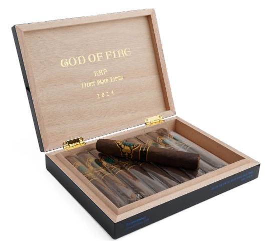 ������ God of Fire KKP Never Back Down Gran Toro 56 in Black