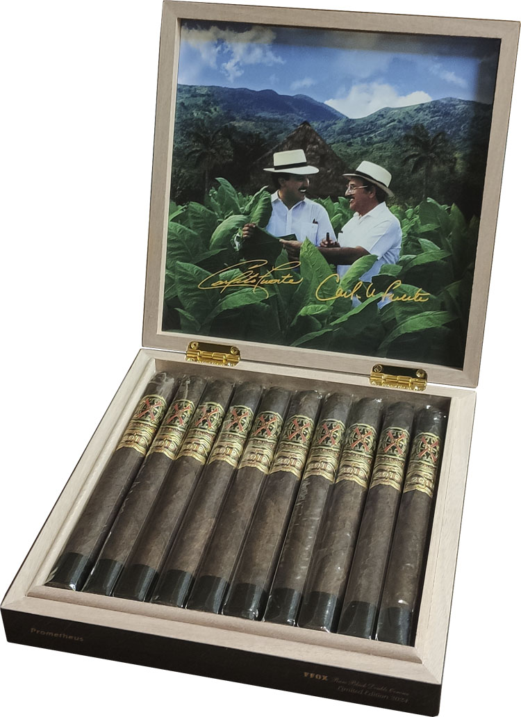  FFOX Fuente Fuente Opus X Heaven and Earth Rare Black Double Corona