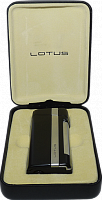 Зажигалка Lotus Spoiler Black & Chrome L5400