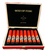 ������ God of Fire by Carlito Double Robusto Tubos