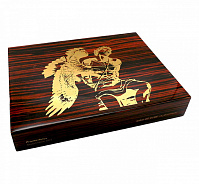 ���������� ����� ����� God of Fire KKP Never Back Down Special Reserve Set Macassar Ebony 10 Cigars