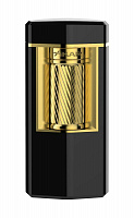  Зажигалка XIKAR 600 Meridian BKGD Black Gold
