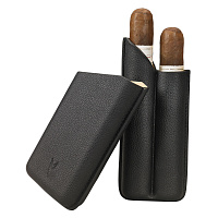 Футляр на 2 сигары Lotus Cigar Case LCC700 Textured Leather 70RG