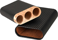 Чехол для 3 сигар Black Label 3 Finger Cigar Case LBLCC300