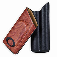   2  Lotus Cigar Case LCCGS622P Wood 62RG