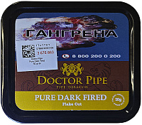   Doctor Pipe Pure Dark Fired Flake Cut 50 