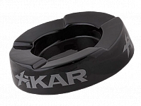  Xikar 428 XIBK Ceramic Ashtray Black