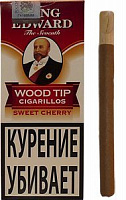  King Edward Sweet Cherry Wood Tip Cigarillos